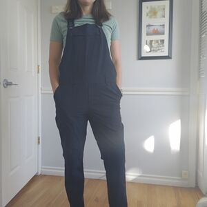 M Burton Black Overalls